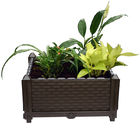 40*40*22cm kweekt de plastic installatie doos, de plantersdoos van tuinbedden DIY voor groente/bloem/kruid openlucht natuurlijke binnenplaats,